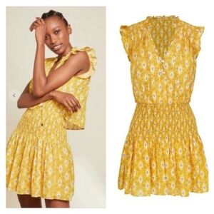 Veronica‎ Beard Floral Print Mini Dress Size: M | US 8
